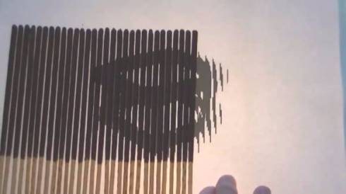 スリットシート　アニメーション