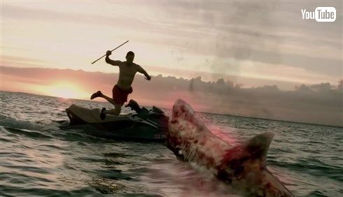 某怪獣映画風なサメ・パニック映画　「シン・ジョーズ」が発売