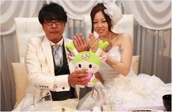 LINEスタンプ　結婚　ふっかちゃん