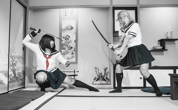 「キル・ビル」っぽい！ユマ・サーマンさんや栗山千明さんもビックリするかもしれない