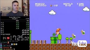 スーパーマリオブラザーズ 世界最速 クリアタイム ワープ無し 記録 darbian ファミコン