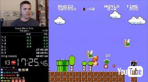 スーパーマリオブラザーズ 世界最速 クリアタイム ワープ無し 記録 darbian ファミコン