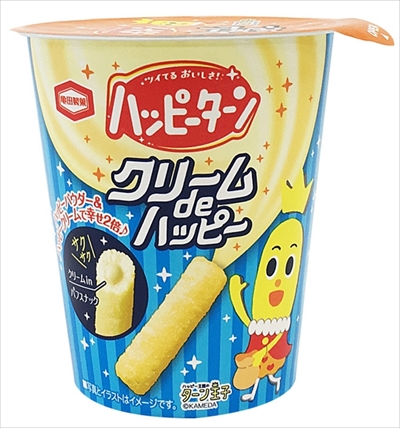 ハッピーターン　クリームdeハッピー