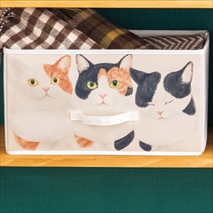 香箱座り猫の収納ボックス