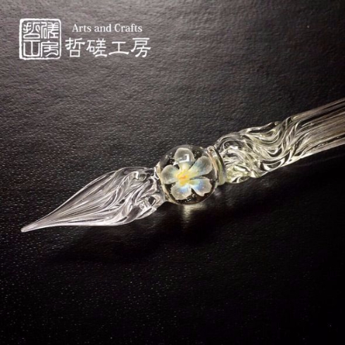 ガラスペン 哲磋工房 魔法使い 星の小夜曲