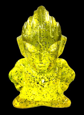 親子ペア前売券購入特典のオーブ・オリジン指人形キラキラVer.