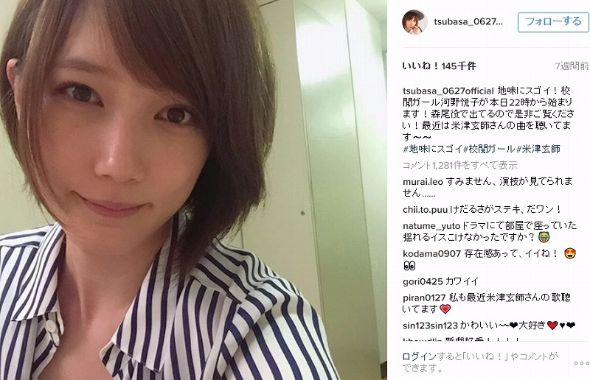 本田翼　Instagram