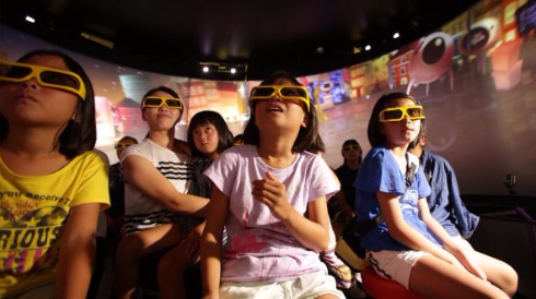 VRシアター 4D王 タイトーステーション セブンパークアリオ柏店 360度 スクリーン