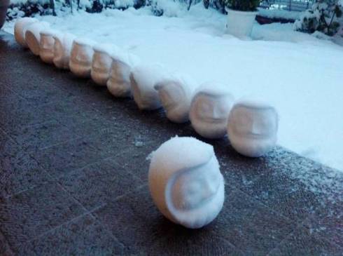 雪だるま