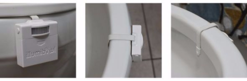 トイレ 便器 ライト IllumiBowl クラウドファンディング