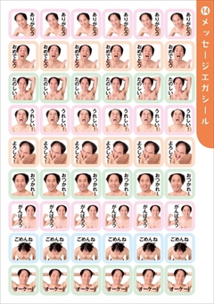 エガちゃんシールブック