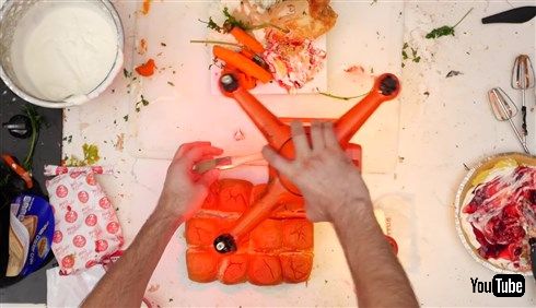 ドローン会社がクッキング動画を公開