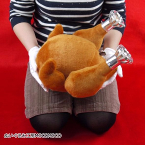 新品・未使用 タグ付き】 小峰玩具 七面鳥 丸焼き ぬいぐるみ
