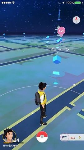 ポケモンGO　近くにいるポケモン