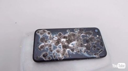 iPhone 7 世界最強の酸 フルオロアンチモン酸 検証 動画 YouTube