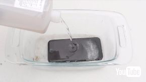 iPhone 7 世界最強の酸 フルオロアンチモン酸 検証 動画 YouTube