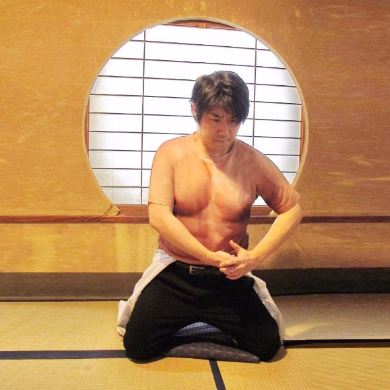 切腹 Tシャツ 株式会社戦国 HARAKIRI 血