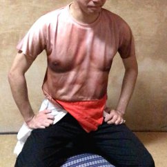 切腹 Tシャツ 株式会社戦国 HARAKIRI 血