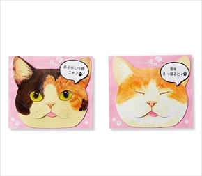 猫の舌のあぶらとり紙