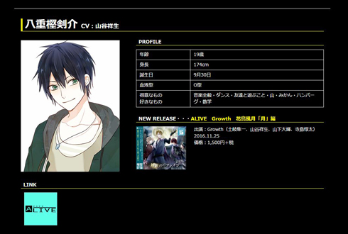 ツキプロ Growth 八重樫剣介