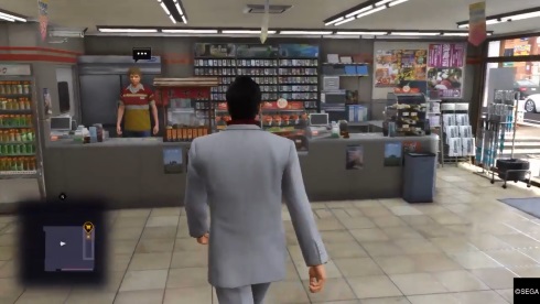 龍が如く6 体験版 コンビニ 破壊 桐生ちゃん