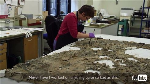 17世紀の地図がスコットランドの煙突から発見される