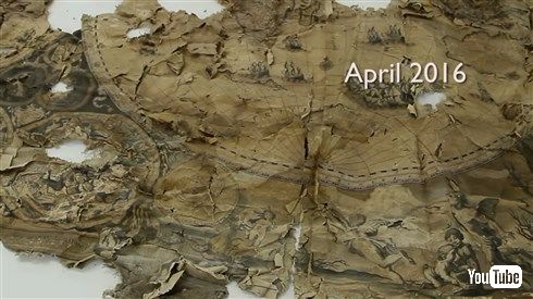 17世紀の地図がスコットランドの煙突から発見される