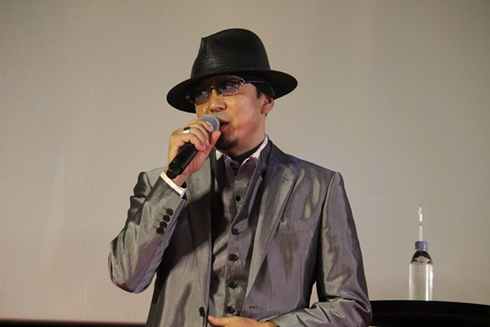 「龍が如く6 命の詩。」完成披露会の黒田崇矢さん