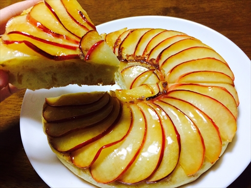 リンゴケーキ