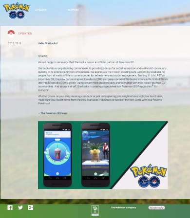 Pokemon GO ポケモンGO スターバックス スタバ ポケストップ ジム アメリカ