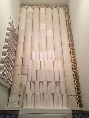 トイレットペーパーの芯アート