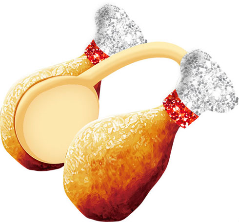 チキンイヤーマフラー