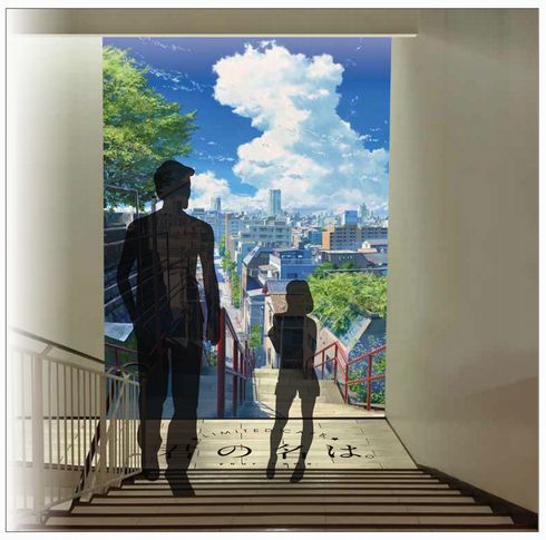 君の名は。　カフェ