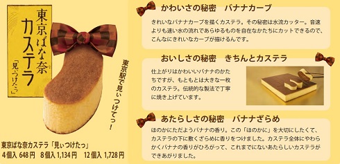 東京ばな奈カステラ
