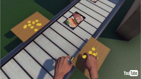 VR刺身タンポポ 仮想現実 簡単なお仕事 Oculus ゲーム