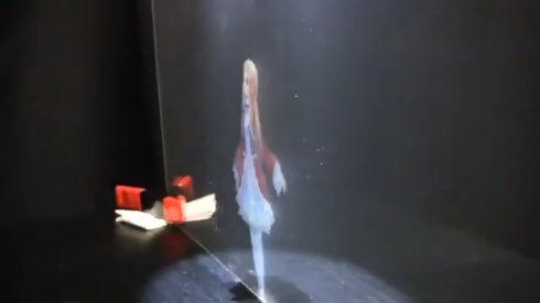 両面投影 ポリッドスクリーン 透過スクリーン MMD