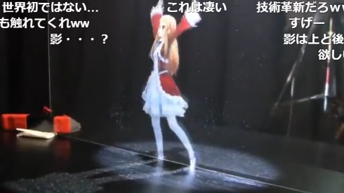 両面投影 ポリッドスクリーン 透過スクリーン MMD