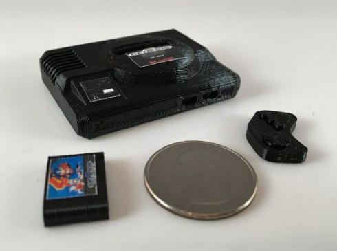 メガドライブ」や「N64」がかわいい硬貨サイズに！ 3Dプリンター