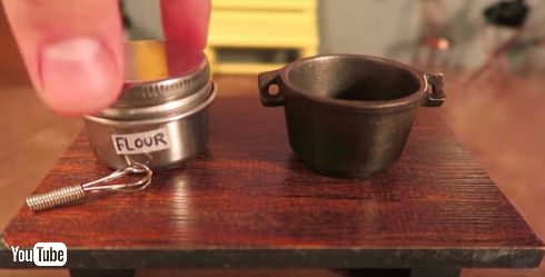 調理器具もミニサイズ