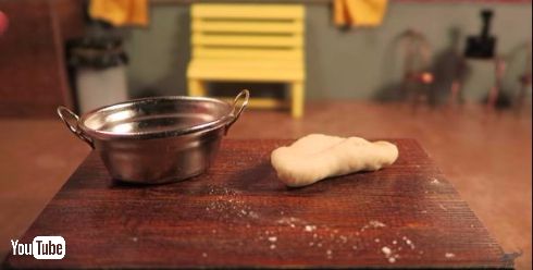 パン生地の出来上がり