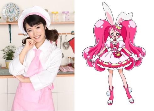 キュアホイップ役の美山加恋さん