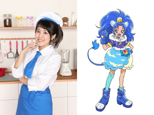 キュアジェラート役の村中知さん