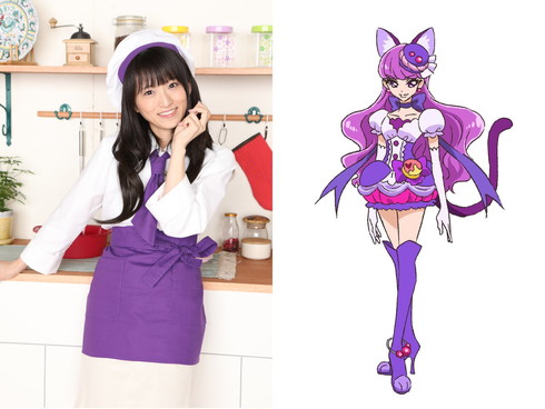 キュアマカロン役の藤田咲さん