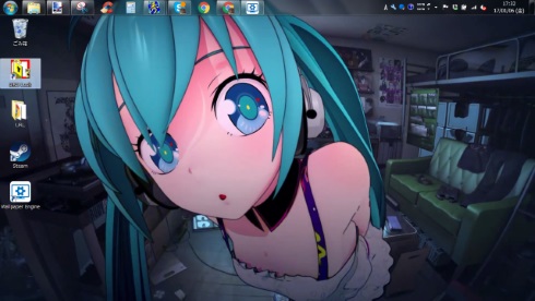 Wallpaper engine Steam 動く壁紙 ミク