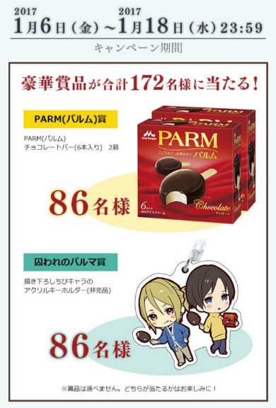 キャンペーン豪華賞品