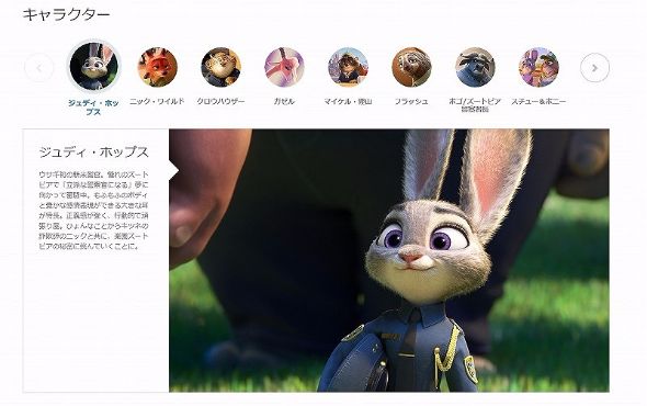 アニメ部門　ゴールデングローブ賞