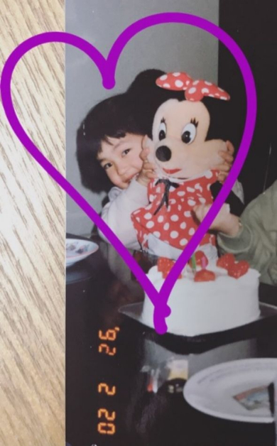 中村アン幼少期写真
