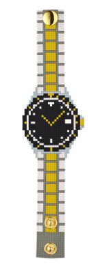 ピクセルウォッチ ブレスレット 時計 キタンクラブ カプセルトイ