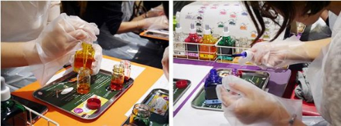 ぺんてる GINZA RAKUGAKI Cafe & Bar by Pentel カフェバー 落書き