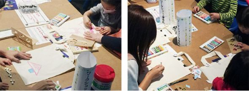 ぺんてる GINZA RAKUGAKI Cafe & Bar by Pentel カフェバー 落書き